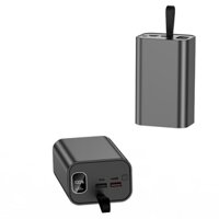 Box sạc dự phòng có led 30.000mah 22.5W( 6 viên 21700 ) ( không kèm pin)