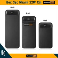 Box sạc dự phòng  , vỏ sạc dự phòng 4cell , 8cell ,10cell , box sạc nhanh 22W