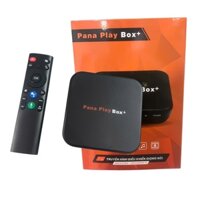 Box Smart Tivi Pana Play Box+ 4K-Ram 4G/32G Android 13-Bluetooth-Remote Giọng Nói