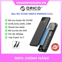 box ssd m2 nvme Orico PDDM2C3-G2 M2 NVME PCIe Gen3x4/Gen4x4 Type C - Hàng Chính Hãng