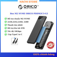 box ssd m2 nvme Orico PDDM2C3-G2 M2 NVME PCIe Gen3x4/Gen4x4 Type C - Hàng Chính Hãng