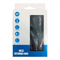 Box SSD M.2 Sata GLOWY USB 3.1 (Kèm cáp USB to Type-C)