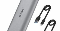 Box SSK Chuyển Đổi M2 NVMe To USB 3.1 Gen 2 HE-C370 (Có thể dùng cho SSD M2 SATA)