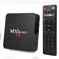 BOX TIVI ANDROID THÔNG MINH MXQ PRO 4K SIÊU MƯỢT, MẪU 2024