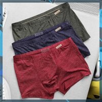 Boxer nam thun lạnh quần lót quần sịp đùi cao cấp sexy combo 3 chiếc xuất nhật sunwish