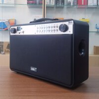 BOXT Q9S – Loa Kéo Karaoke Di Động, Công Suất 100W, Kèm 2 Micro