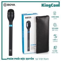 BOYA BY-HM100 - Micro Thu Âm Phỏng Vấn, Thuyết Trình, Hội Nghị Chuyên Nghiệp - Hàng Chính Hãng/Bảo Hành 2 Năm