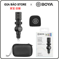 BOYA BY-M100D - Mic Thu Âm Mini Cổng Lightning Dành Cho Thiết Bị Điện Thoại IOS - Hàng Chính Hãng / Bảo Hành 2 Năm
