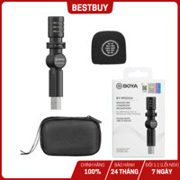 BOYA BY-M100UA - Mic Thu Âm Mini Cổng USB Dành Cho Laptop Windows & Mac - Hàng Chính Hãng