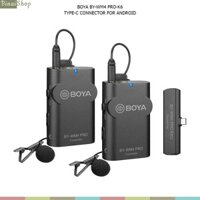 Boya BY-WM4 Pro-K6 - Micro Gài Áo Không Dây Sóng 2.4g, Cổng Type-C Cho Smartphone