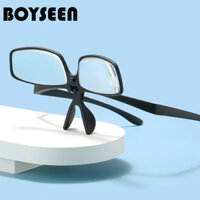 Boyseen Mới Lật Lên Chống Ánh Sáng Xanh Kính Đọc Sách Siêu Thị Đa Năng Đọc Sách Kính Mắt Di Động Đọc Sách