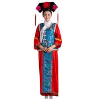 BOZEVON Chinese Ancient Costume - Women National Traditional Ancient Princess Clothing