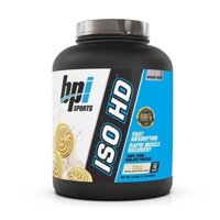 BPI ISO HD 4.8lbs (2.17kg) - 100% Pure Whey Protein Isolate, 3 Mùi