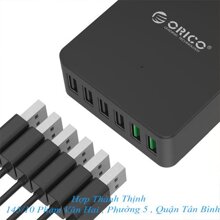 Sạc điện thoại Orico USB QSE-6U - 6 Cổng