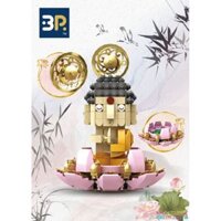 BR 6002 non Lego PHẬT THÍCH CA bộ đồ chơi xếp lắp ráp ghép mô hình Creator AMITABHA BUDDHA Sáng Tạo 477 khối