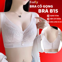Bra Cúp Ngực Định Hình 𝐅𝐞𝐞𝐥𝐬𝐲 Áo lót Nâng Ngực Bản To Chống Tụt Gọn Mỡ Lưng Nách B15