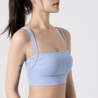 Bra Tập Yoga Gym WX-7042 Áo 2 lớp Mềm Mại Co Giãn Áo Lót Thể Thao Nữ Cúp Ngực 2 Dây Siêu Khoe Lưng