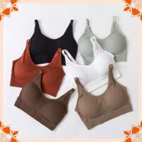 bra yoga gym thể thao 1811 dáng ngắn ôm ngực áo lót nữ [freeship]