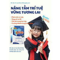 Brain kids nutri - Bổ sung DHA, Taurine, Choline hỗ trợ tốt cho não bộ – Hộp 20 gói x 3g