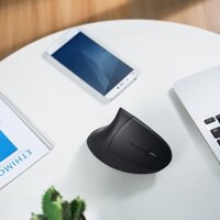 [Brand New] CHUỘT DỌC/CÔNG THÁI HỌC (không dây) Anker 2.4G Wireless Vertical Ergonomic Optical Mouse, 5 NÚT - MÀU ĐEN