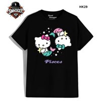 Brand Tổng hợp các mẫu áo thun Hello Kitty và những người bạn, áo phông cute HK17 HK29