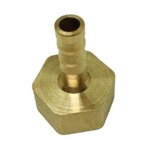 Brass Pipe Fitting DN15 to 6mm- 19mm - MaleFemale Thread Connector Joint, Copper Coupler Adapter - Heavy Duty, 7 Sizes - 8mm