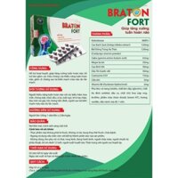 Braton Fort giúp tăng cường tuần hoàn não