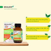 BRAUER BABY  & KIDS ULTRA PURE COD LIVER OIL WITH DHA(H/ 90 V)-Australia