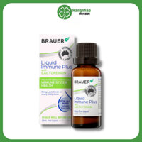 Brauer Liquid Immune Plus chai 23 ml - Hỗ trợ tăng cường sức đề kháng từ sữa non cho trẻ sơ sinh, trẻ em và người lớn.