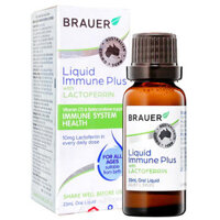 Brauer Liquid Immune Plus With Lactoferrin, hỗ trợ tăng sức đề kháng