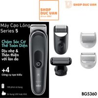 Braun Body Groomer Series 5 BG5360 Men's Body Trimmer for Sensitive Areas