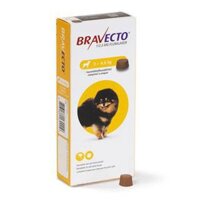 Bravecto viên nhai trị ve, rận trên chó 2-4.5kg