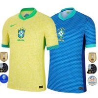 Brazil 2024 Copa America Sân nhà & Sân khách Áo bóng đá nam phát hành chất lượng hàng đầu