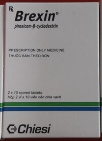 Brexin 20 mg (Thuốc trị đau viêm khớp) H/20 viên