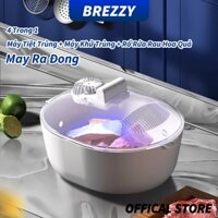 Brezzy Máy Rã Đông Thực Phẩm+Máy Tiệt Trùng+Máy Khử Trùng+Rổ Rửa Rau Hoa Quả,Máy Rã Đông Thịt