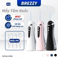 Brezzy Máy Tăm Nước Cầm Tay niềng răng có sẵn-KÈM CỦ SẠC, Máy Tǎm Nước Mini, Oral Lrrigator