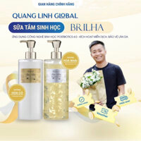 [BRILHA]Sữa Tắm Sinh Học Dành Cho Nữ Brilha Quang Linh Global - Hương Hoa Cỏ Phương Đông - 0% Silicone