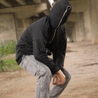 Brocode Áo khoác zip hoodie kéo full lót lông AP04