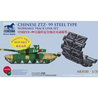 Bronco Model 1 / 35 Xe Tăng Trung Quốc ZTZ-99 Loại Thép Có Thể Làm Được Liên Kết Theo Dõi Bộ AB3530