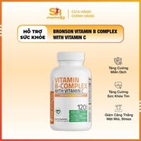 Bronson Vitamin B Complex With Vitamin C (120 Viên) - Bổ Sung Vitamin B Tổng Hợp