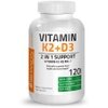 Bronson Vitamin K2 MK-7 Plus Vitamin D3