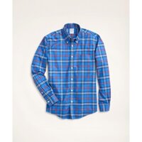 Brooks Brothers Regent Regular-Fit Dress Shirt, Oxford Plaid