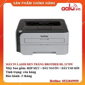 Máy in laser đen trắng Brother HL-2170W - A4