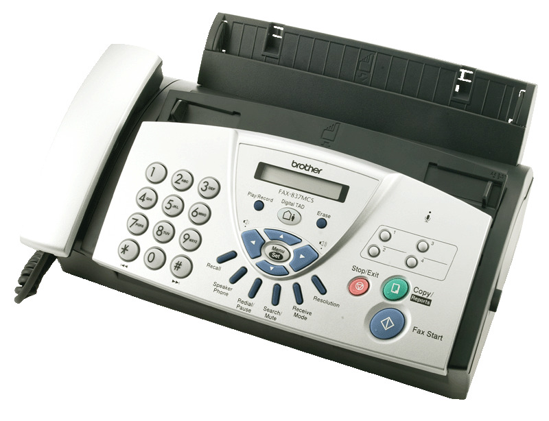 Máy fax in phim Brother 837CMS (837MCS/ 837MSC) - giấy thường, in phim