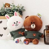 Brown Cony Áo Len