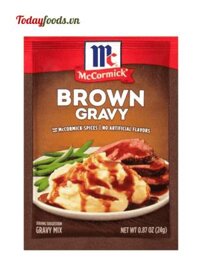 Brown Gravy McCormick Bột Sốt Nâu 24G