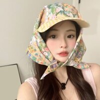 Brroa Nghệ Thuật Khăn Trùm Đầu Mũ Nữ Thoải Mái Ren Tam Giác Mũ Trùm Đầu Cho Nữ Và Nam Hoạt Động Ngoài Trời