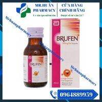 Brufen 100mg/5ml – Thuốc giảm đau, hạ sốt, chống viêm không Steroid