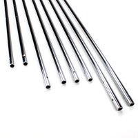 Brybelly Hollow 5/8-Inch Steel Rods for Standard Foosball Tables (Set of 8)