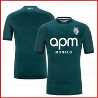Bs1 2024-2025 Ligue 1 AS Monaco Áo sân khách Trẻ em Người lớn Áo thun bóng đá Plus Size SB1